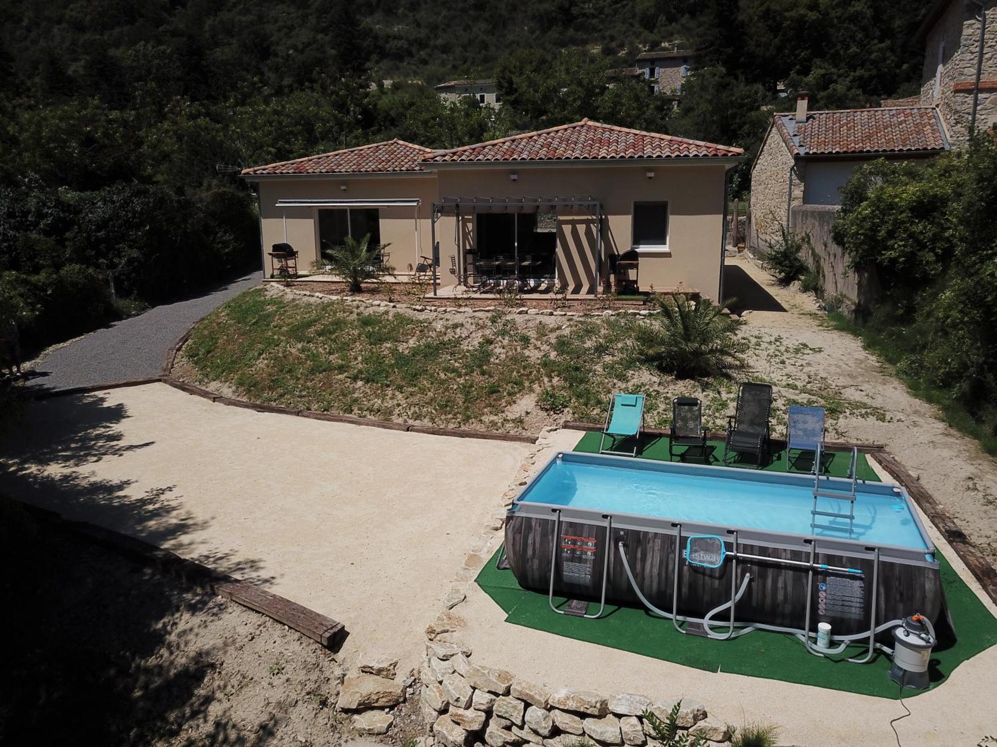 Gite Le Chaudron 1 A 7Pers Avec Piscine Montclar-sur-Gervanne المظهر الخارجي الصورة